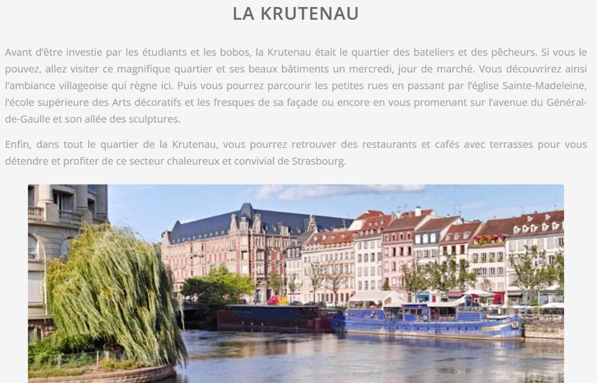 Strasbourg, Appartement Cosy Au Bord De L Eau Exteriör bild